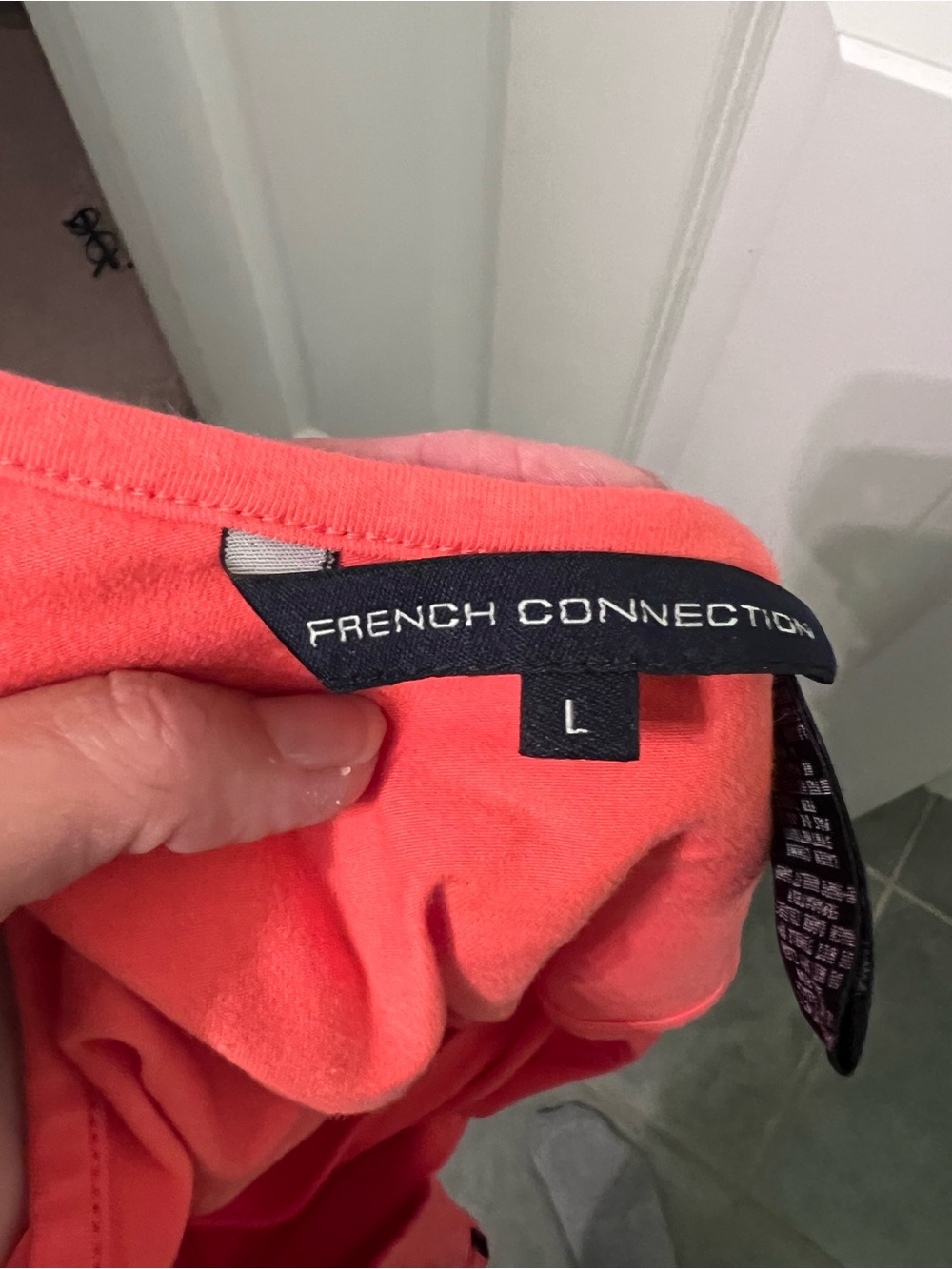 French Connection Coral Sleeveless Wrap-Front Camisole - Picture 3 of 3